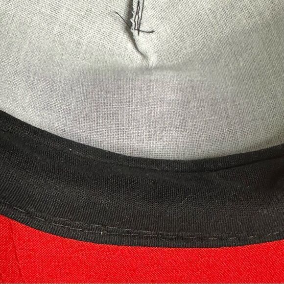 On Line Electric Supply Inc.‎ Black Red Adjustable Snapback Hat OS - Picture 9 of 11